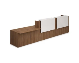 Комплект ресепшн (4232*900*1170) (без подсветки) 1КРС.008 ЛАУНЖ / LOUNGE images