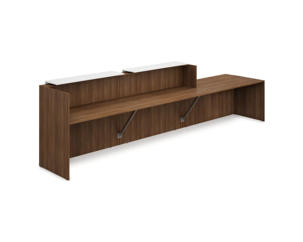 Комплект ресепшн (4232*900*1170) (без подсветки) 1КРС.008 ЛАУНЖ / LOUNGE