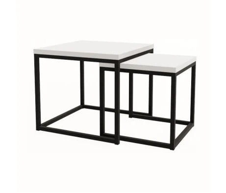 Комплект журнальных столов SET LOGIC (900x900x450)