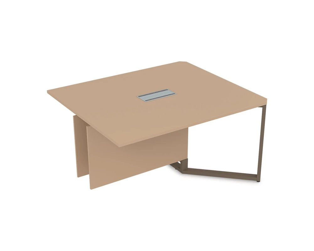 Стол-квадрат Бенч, конечный модуль (1600x1600x750) Саммит / Summit