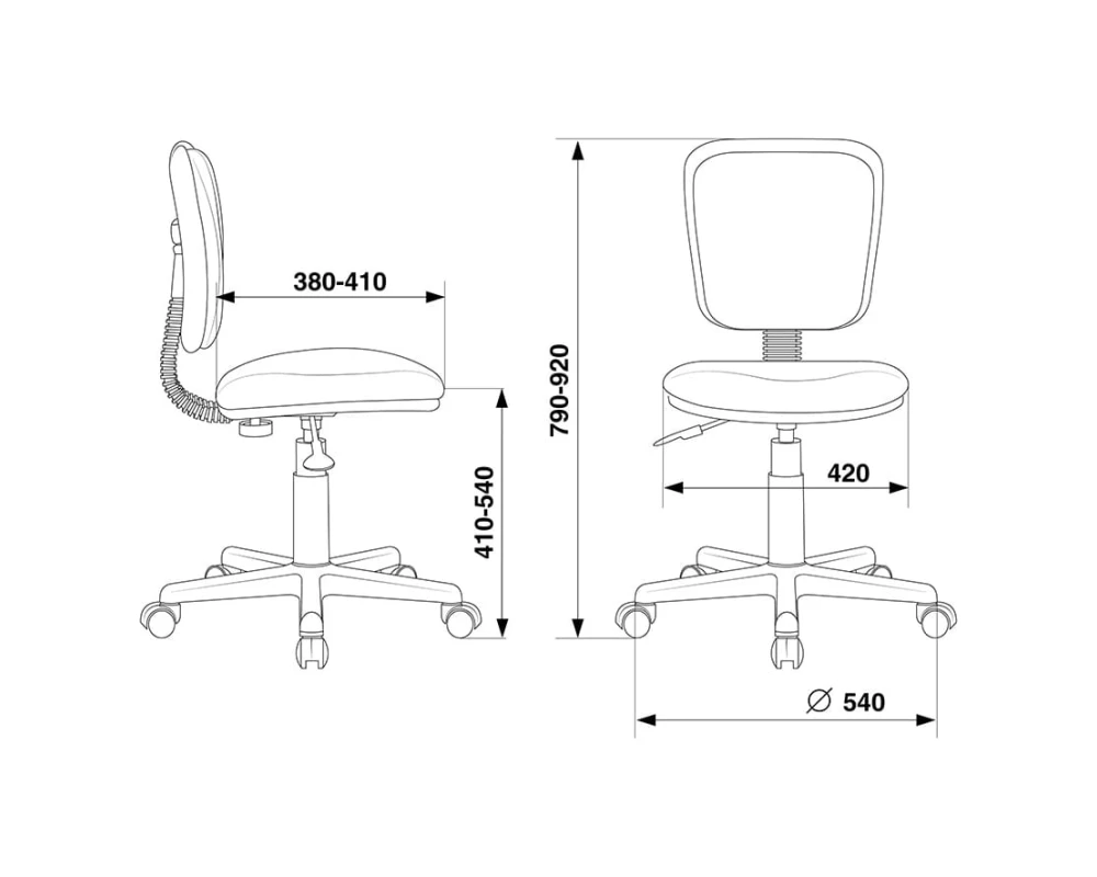 Кресло Бюрократ Ch-204NX