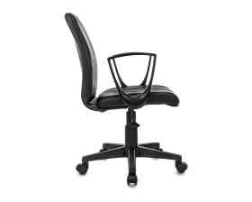 Кресло Бюрократ CH-327 Экокожа, Черный images