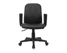 Кресло Бюрократ CH-327 Экокожа, Черный images