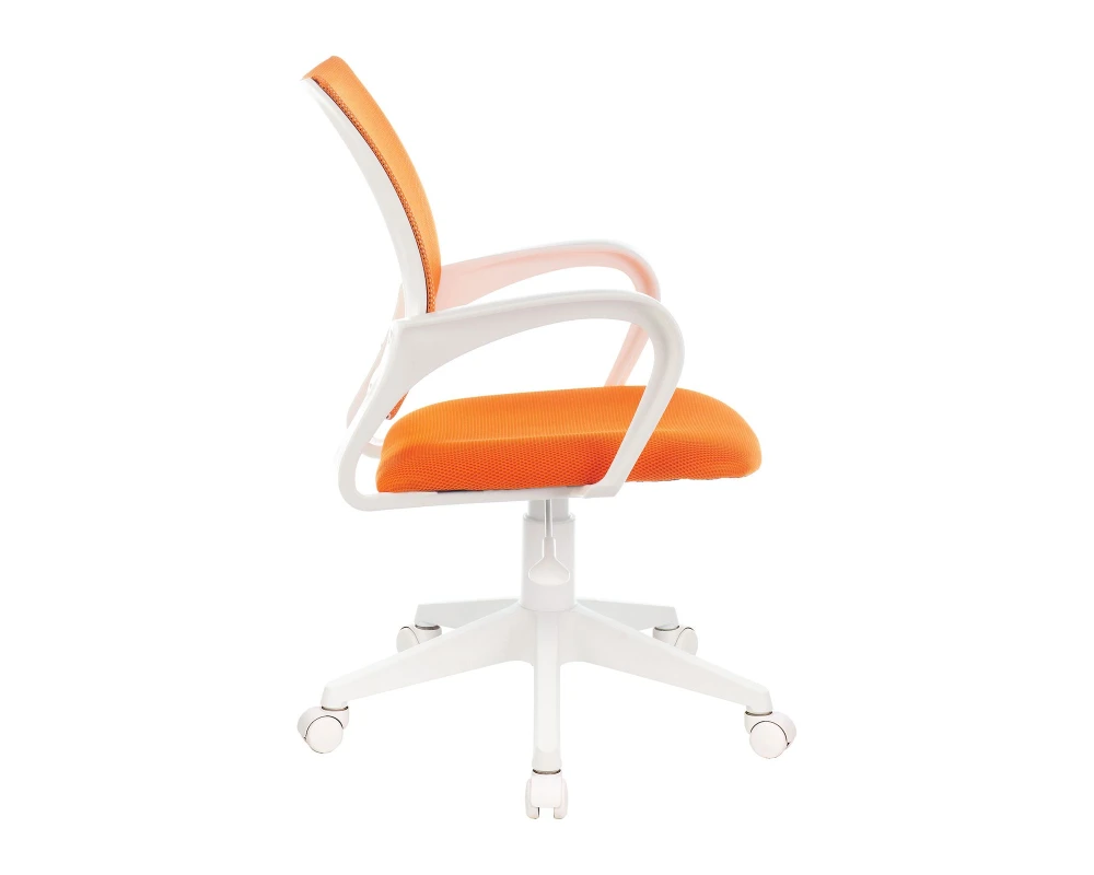 Кресло Бюрократ CH-W695NLT Сетка/ Ткань, Оранжевый