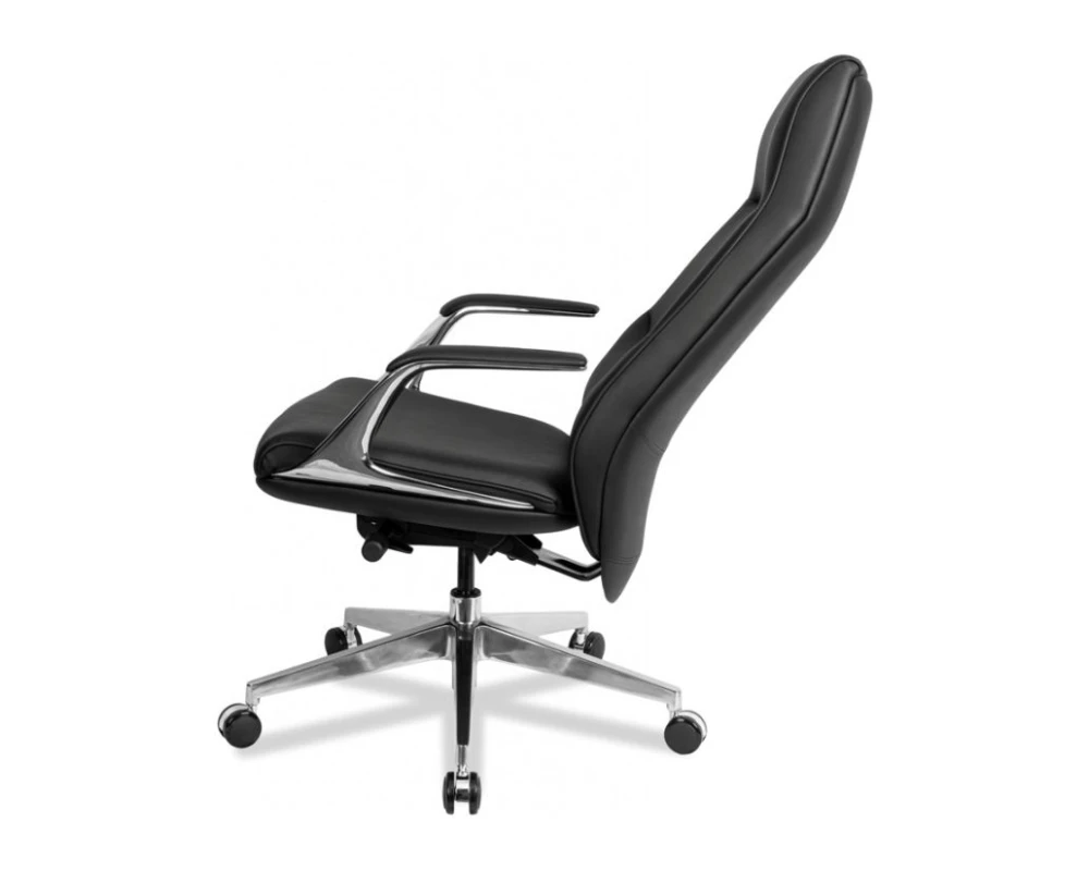 Кресло College CLG-627 GLTU-A Кожа/Экокожа, Черный