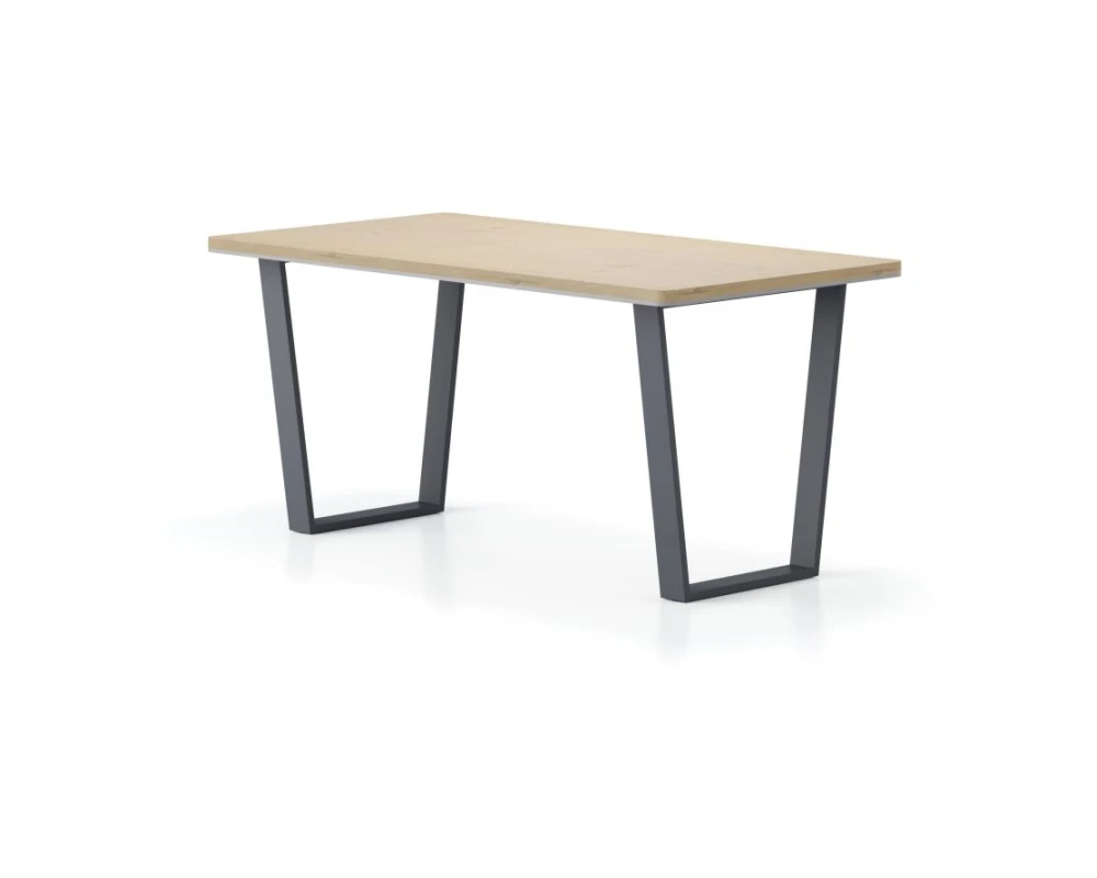 Стол прямой, Тр-образные опоры 180х85х75 Activ Director Акация светлая/Антрацит