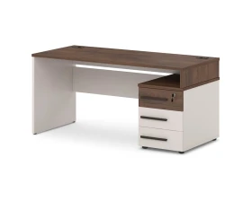 Стол с опорной тумбой 1600х700х750 Лавана / Lavana images