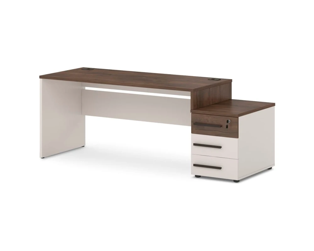 Стол с опорной тумбой 2018х700х750 Лавана / Lavana