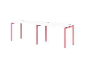 Линейный кластер на 2 рабочих места S-135 2400х700х750 Сентида / Sentida images