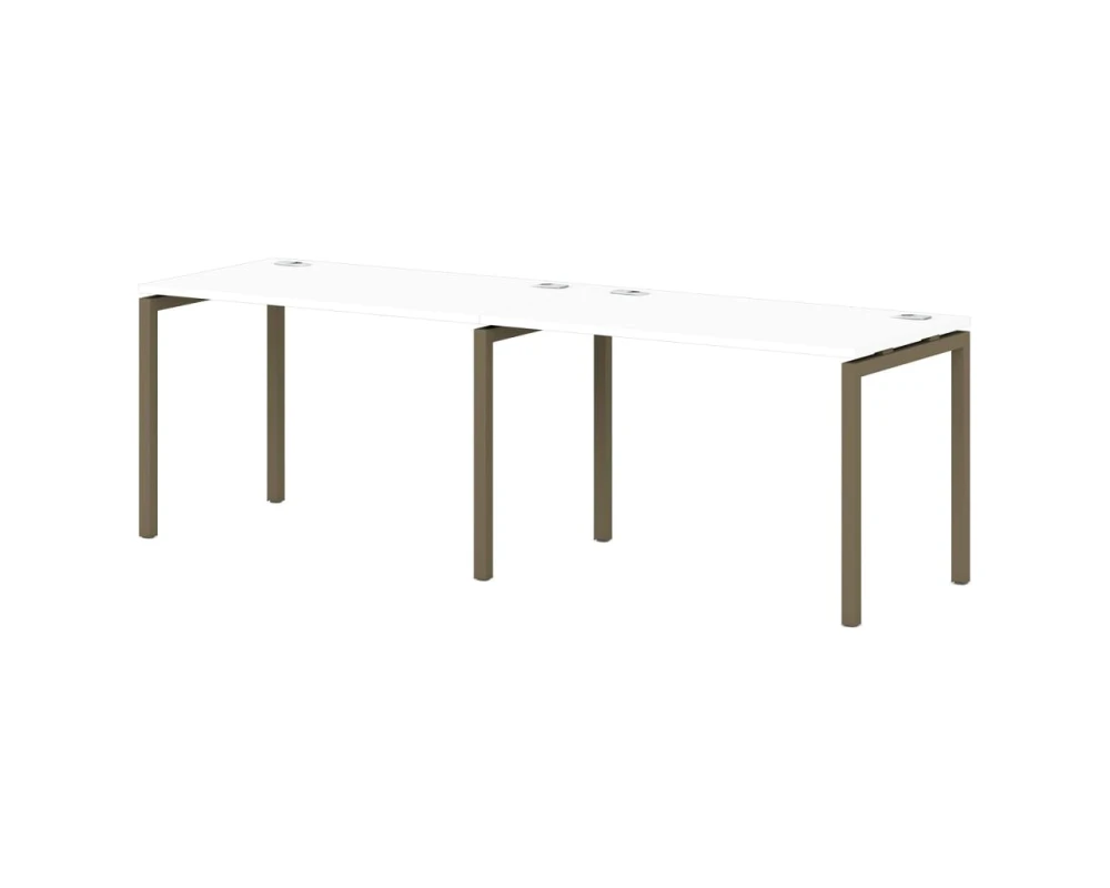 Линейный кластер на 2 рабочих места S-135 2400х700х750 Сентида / Sentida