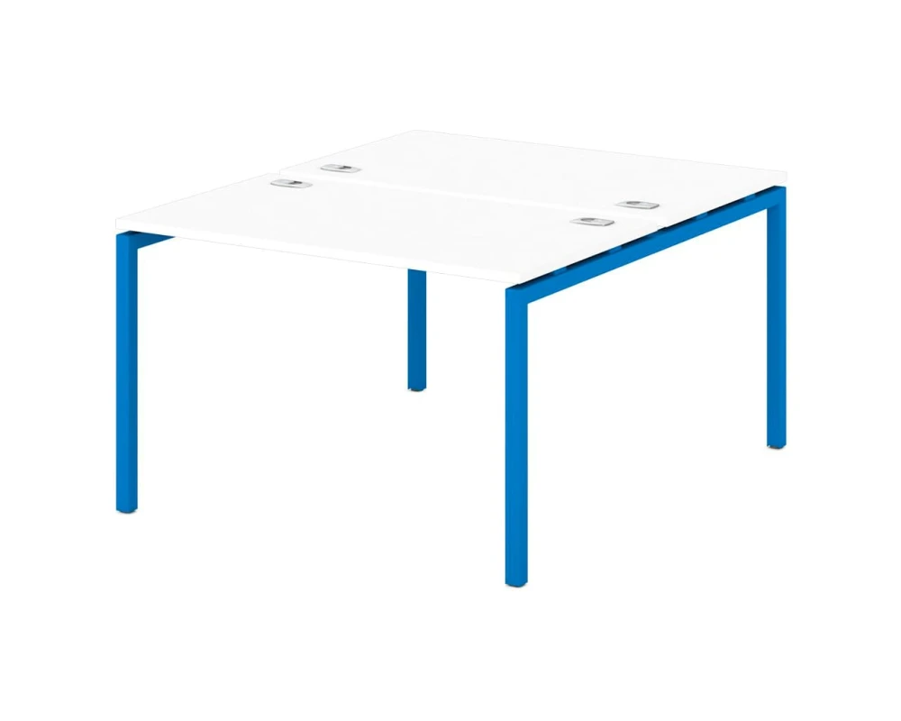 Стол-тандем на металлокаркасе S-47 1200х1450х750 Сентида / Sentida