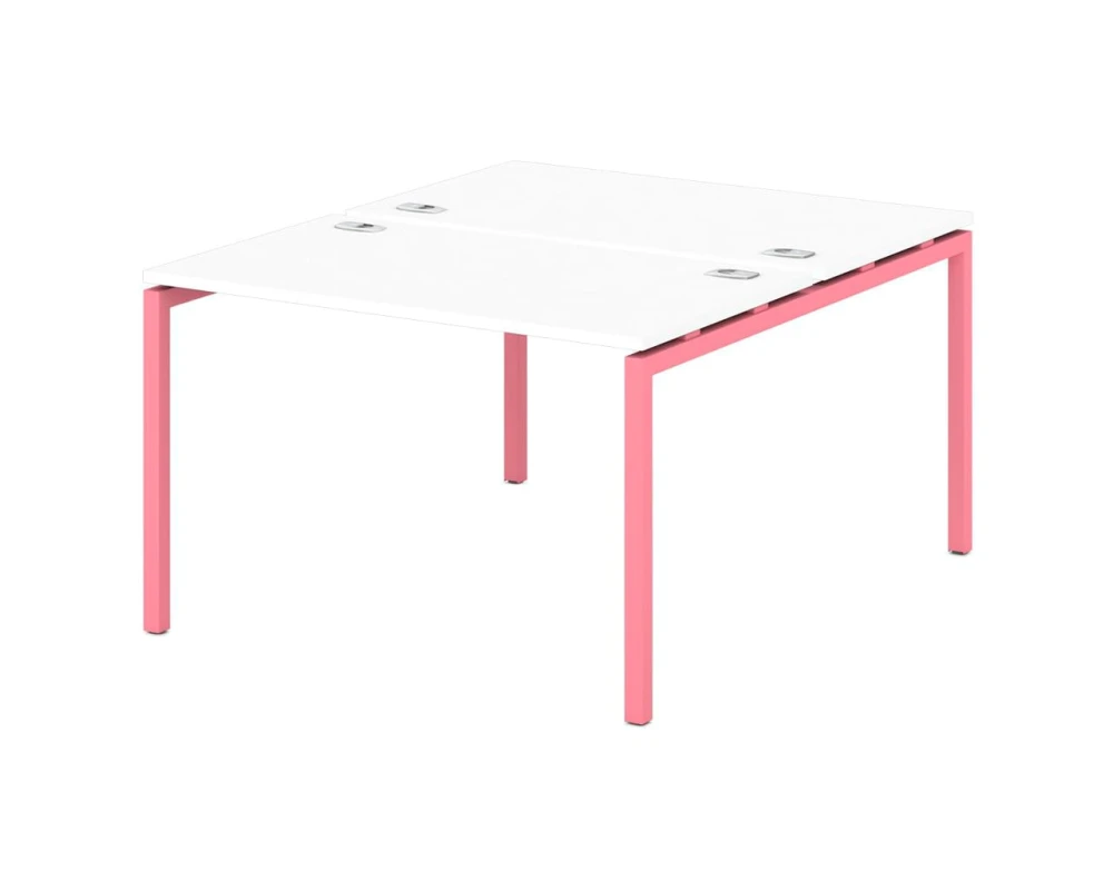 Стол-тандем на металлокаркасе S-47 1200х1450х750 Сентида / Sentida