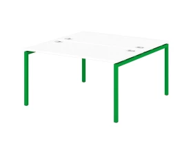 Стол-тандем на металлокаркасе S-48 1400х1450х750 Сентида / Sentida images