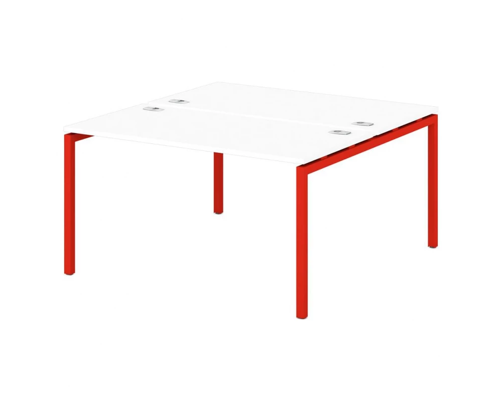 Стол-тандем на металлокаркасе S-48 1400х1450х750 Сентида / Sentida