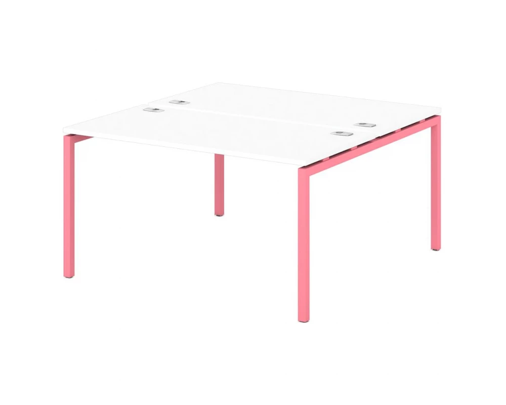 Стол-тандем на металлокаркасе S-48 1400х1450х750 Сентида / Sentida