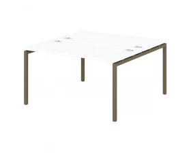 Стол-тандем на металлокаркасе S-48 1400х1450х750 Сентида / Sentida images