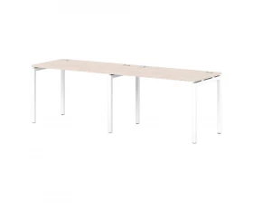 Линейный кластер на 2 рабочих места S-135 2400х700х750 Сентида / Sentida images