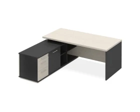 Стол руководителя ПК-СЕ-СТ190Х190Л/Д-В3 Сенатор images