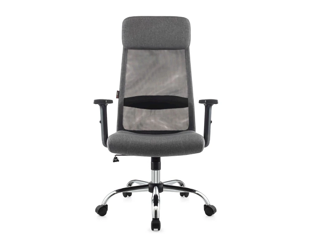 Кресло LARS Strong Сетка/Ткань, Серый