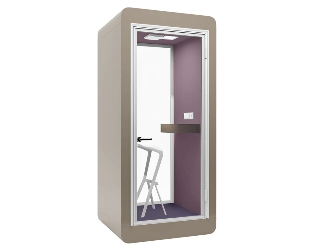 Акустическая кабина LWOP ONE (задняя стенка стекло)