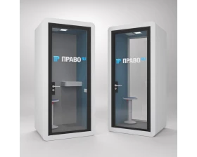 Акустическая кабина LWOP ONE (задняя стенка стекло) images