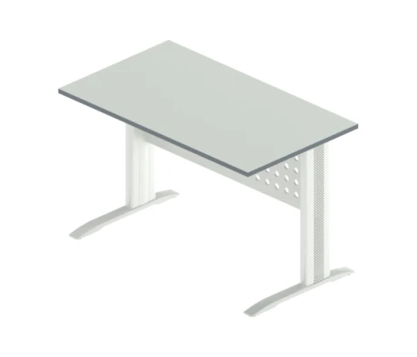 Стол прямой на металлокаркасе АМК-4+ОА-01/1200 Агат