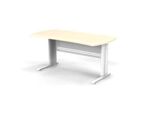 Стол симметричный на металлической опоре 160x85x74 Berlin images