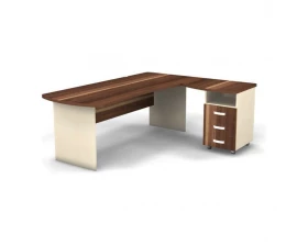 Рабочее место с тумбой правое 200x160x74 Berlin images