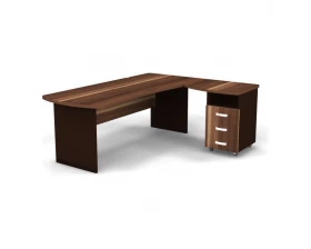 Рабочее место с тумбой правое 200x160x74 Berlin images