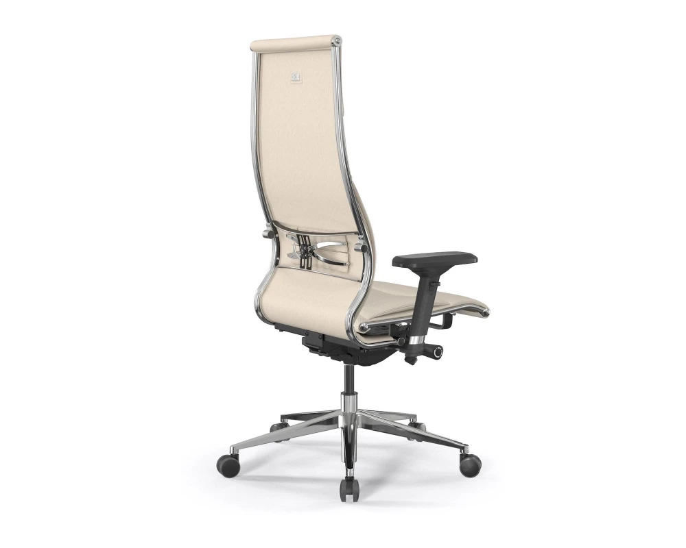 Кресло Samurai L1-10D M26.B32.G25.W03 Экокожа, Молочный