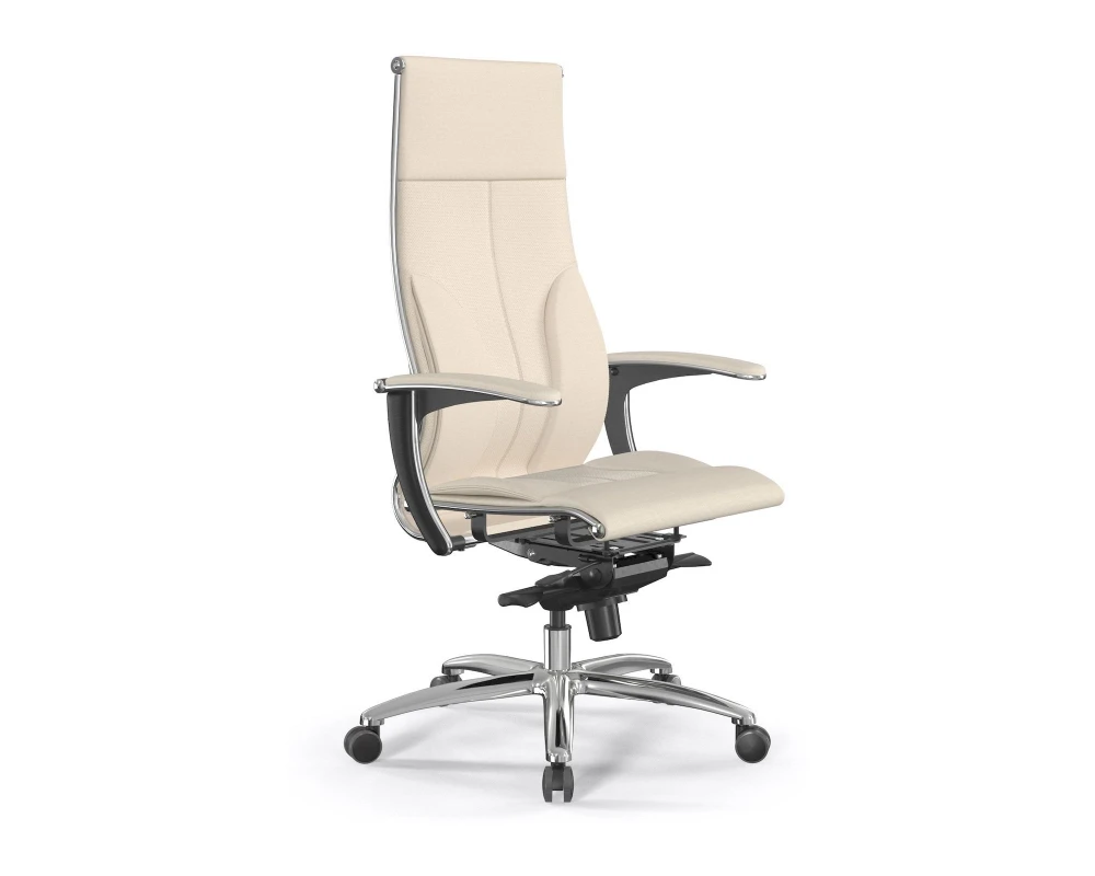 Кресло Samurai L1-10U M06.B31.G04.W03 Экокожа, Молочный