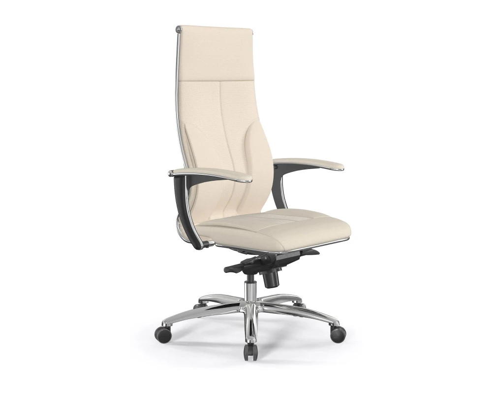 Кресло Samurai L1-11U M06.B31.G04.W03 Экокожа, Молочный