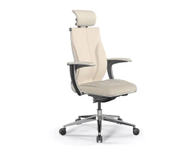 Кресло Samurai M3-11U M26.B32.G25.W03 (подл.2) Экокожа, Молочный images