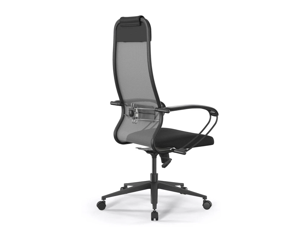 Кресло ErgoLife S 10 B1-111K M09.B11.G19.W02 Сетка/Ткань, Серый/Черный