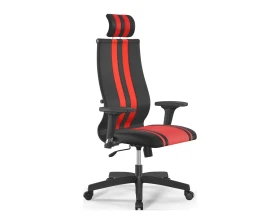 Кресло ErgoLife S 10 B2-187D M09.B02.G15.W01 Экокожа, Черный/Красный images