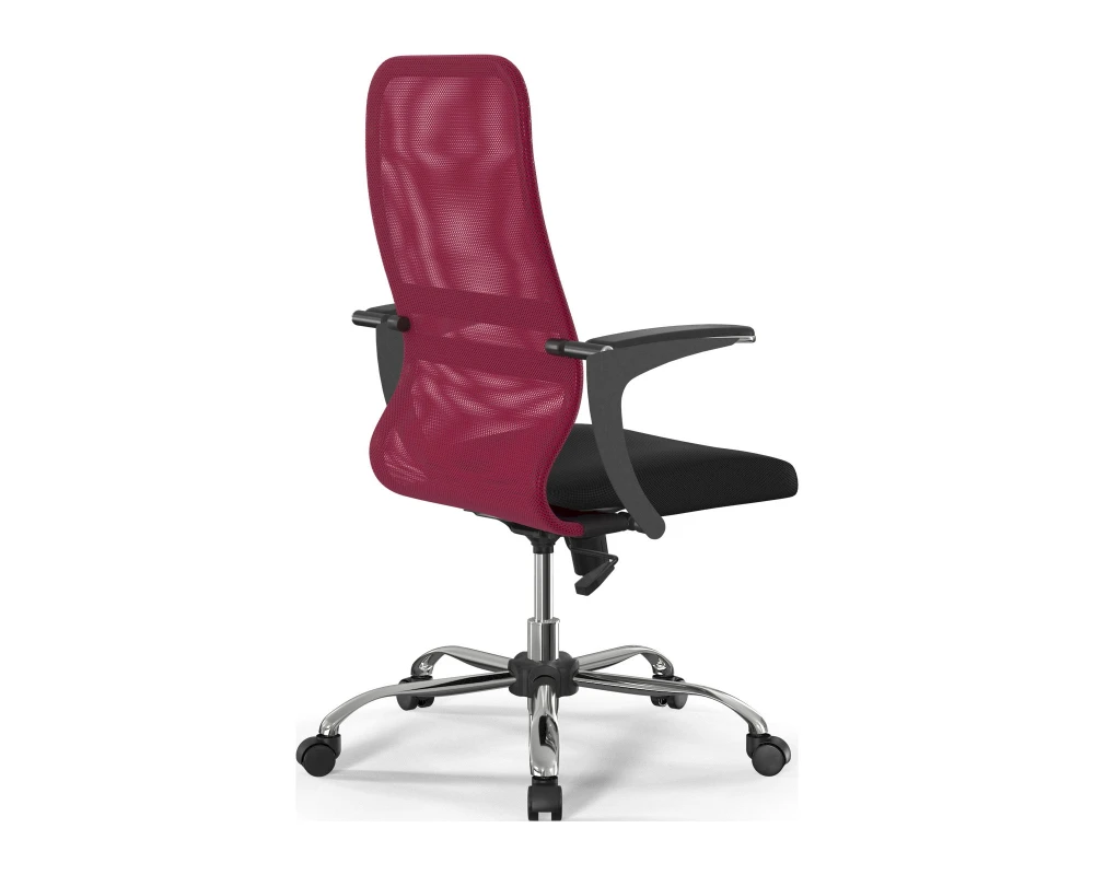 Кресло ErgoLife S 8 B2-8U M09.B21.G20.W01 Сетка, Красный/Черный