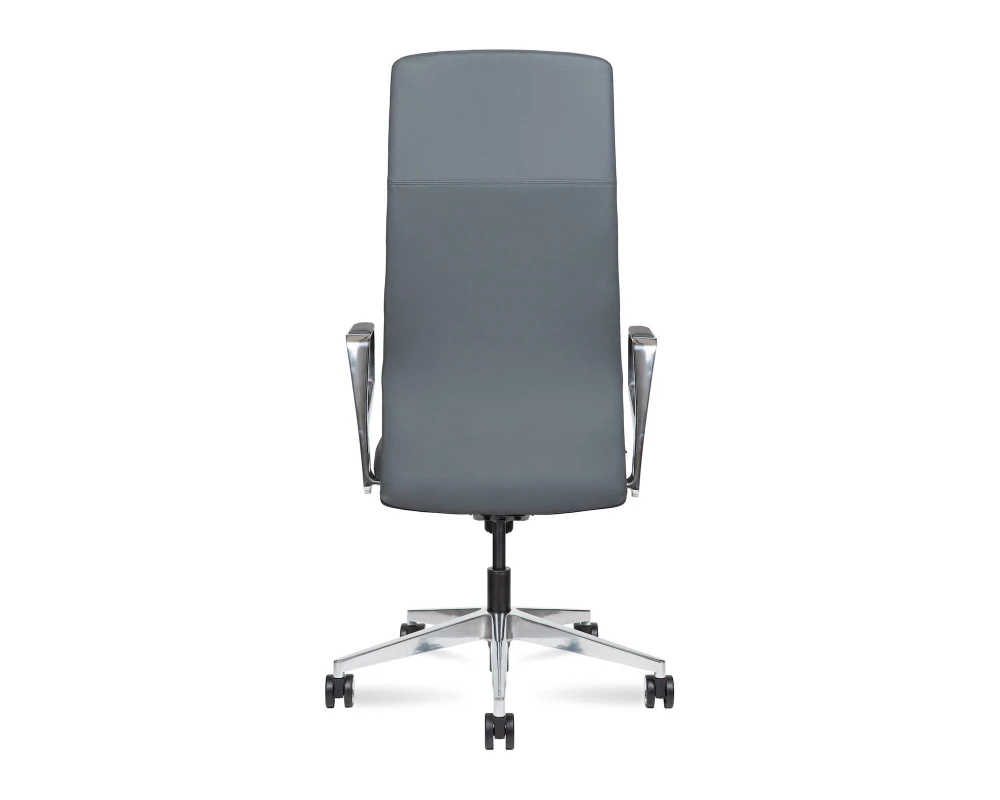 Кресло Norden West Натуральная кожа, Серый