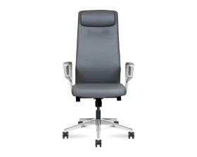 Кресло Norden West Натуральная кожа, Серый images