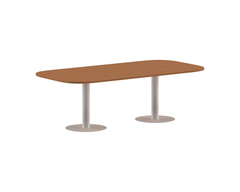 Конференц-стол на 6-8 человек овальный 2400х1200х750 Imago