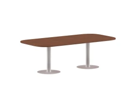 Конференц-стол на 6-8 человек овальный 2400х1200х750 Imago images