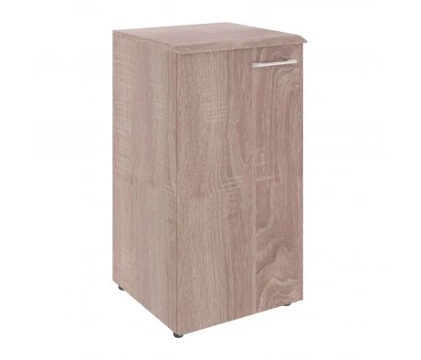 Шкаф колонка с глухой малой дверью и топом Wave