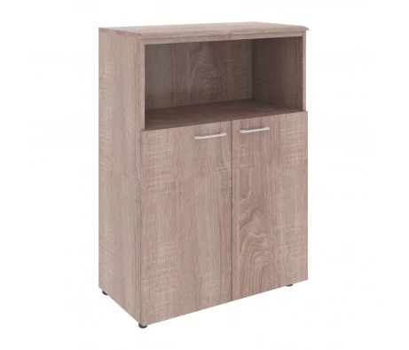 Шкаф с глухими малыми дверьми, топом и 1-й полкой Wave