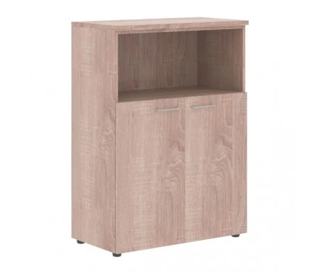 Шкаф с глухими малыми дверьми, полкой и топом Xten