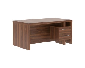Стол руководителя с встроенной тумбой 1600х900х750 Зенн / Zenn images