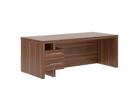 Стол руководителя с встроенной тумбой 2000х900х750 Зенн / Zenn images
