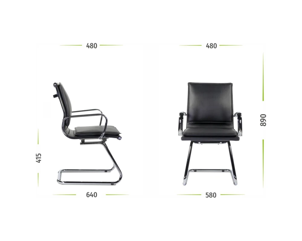Кресло Кайман Комфорт СН-301 Н/п хром