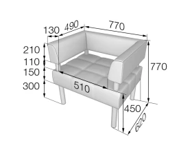 Кресло Bu1-2 Бизнес MVK images